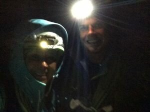 An alpine start at 2.30am