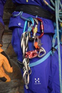 Some of our glacier safety gear