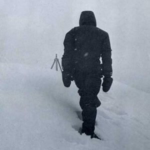 Messner on Everest. Photo: Google