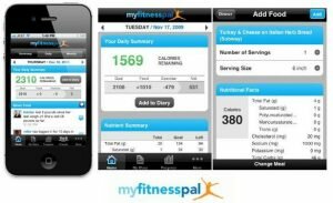 MyFitnessPal, a very useful app fro really knowing what you eat.